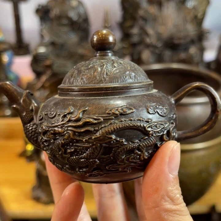 黄铜案台摆件物品摆件