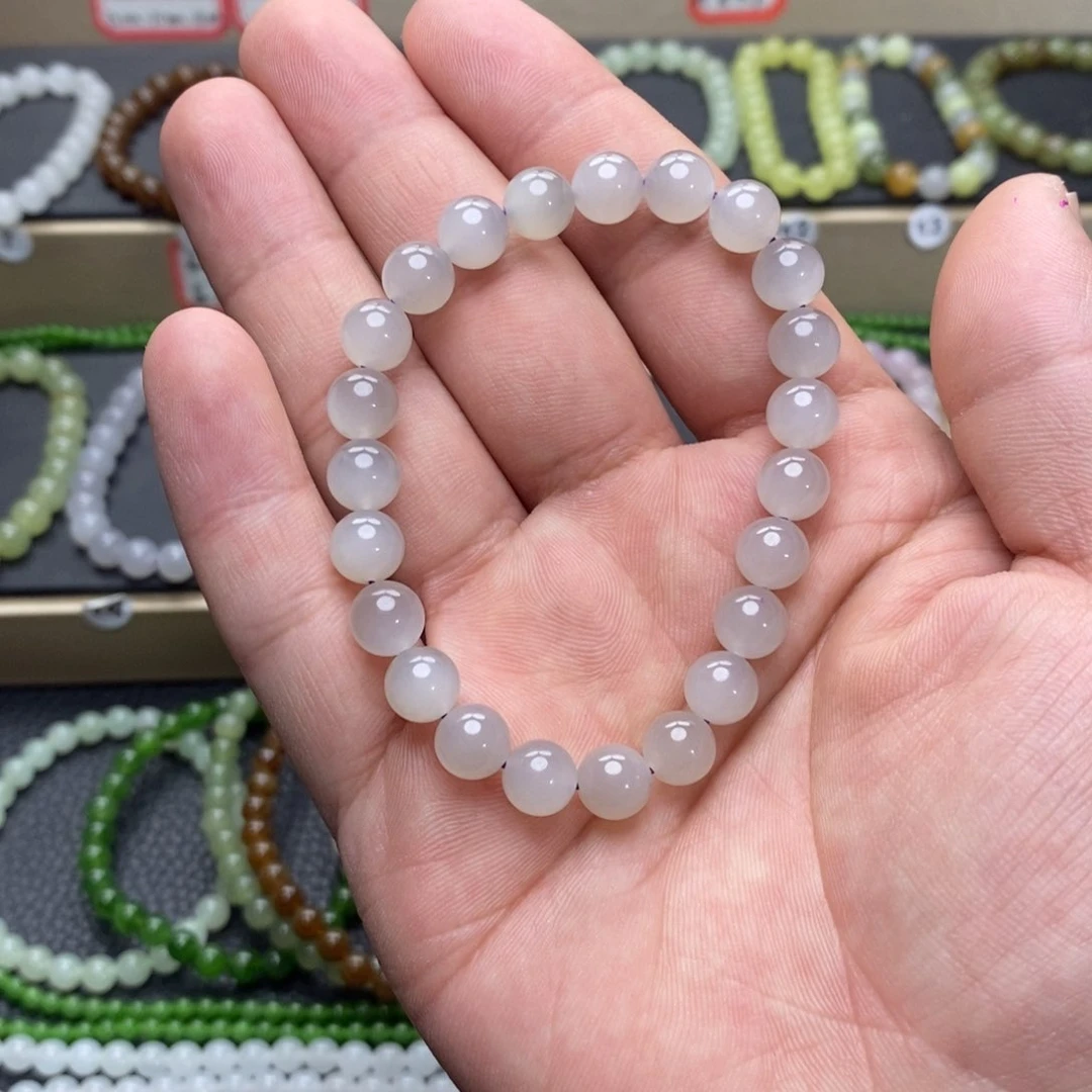 和田玉手链未镶嵌秋***?