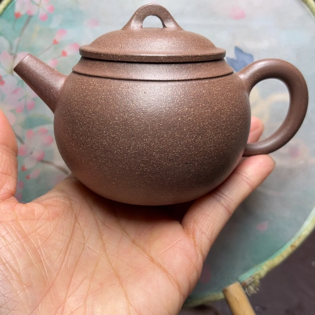 诗***方茶壶紫砂手工制作原矿紫砂