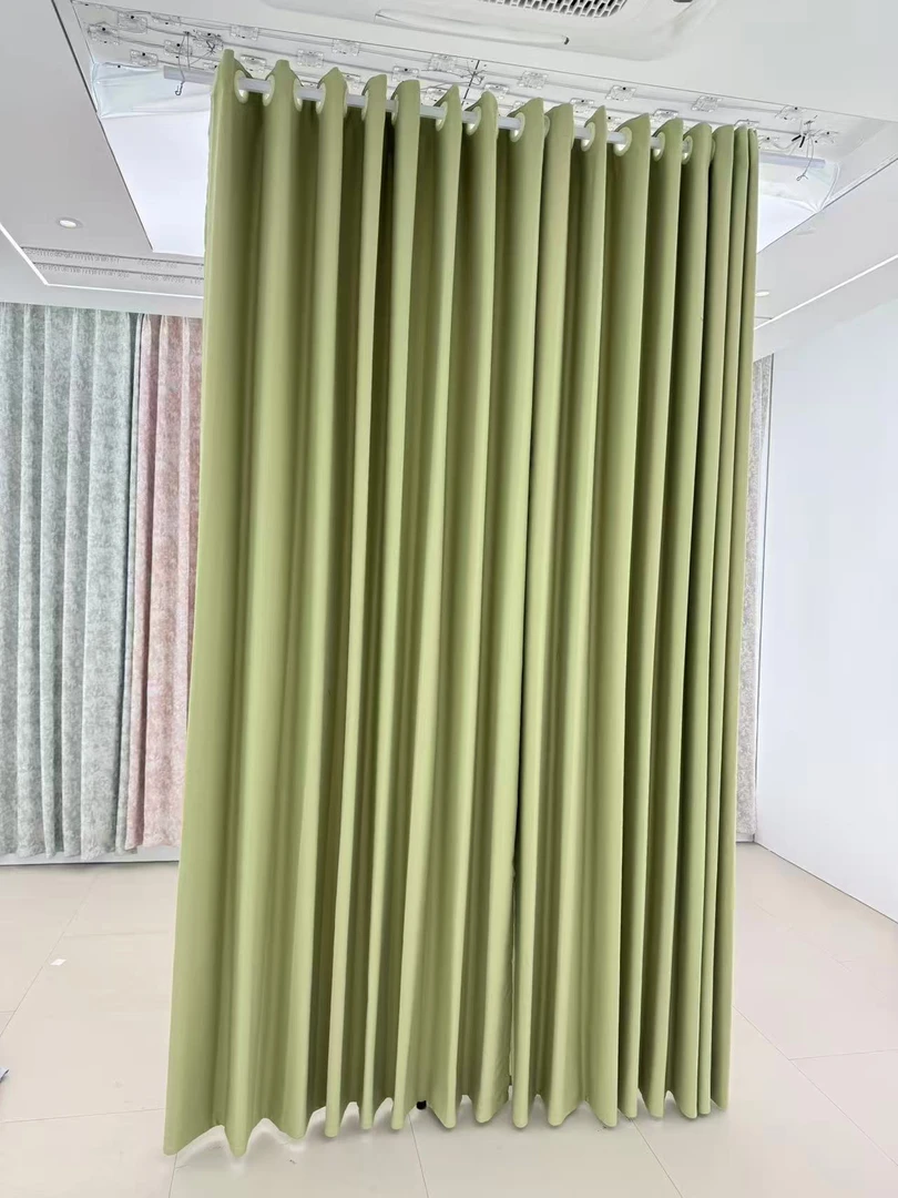 【新款双面绿色】-成品窗帘-最后几套