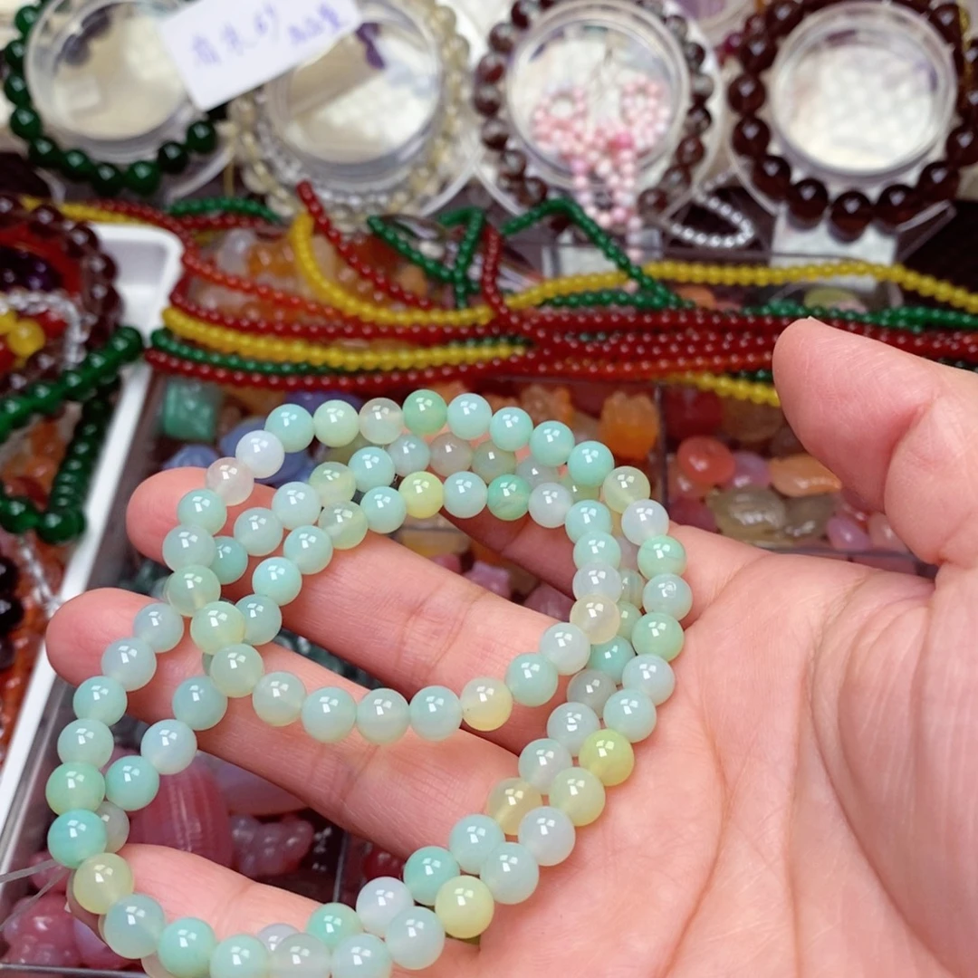 玛瑙未镶嵌手链手串多圈