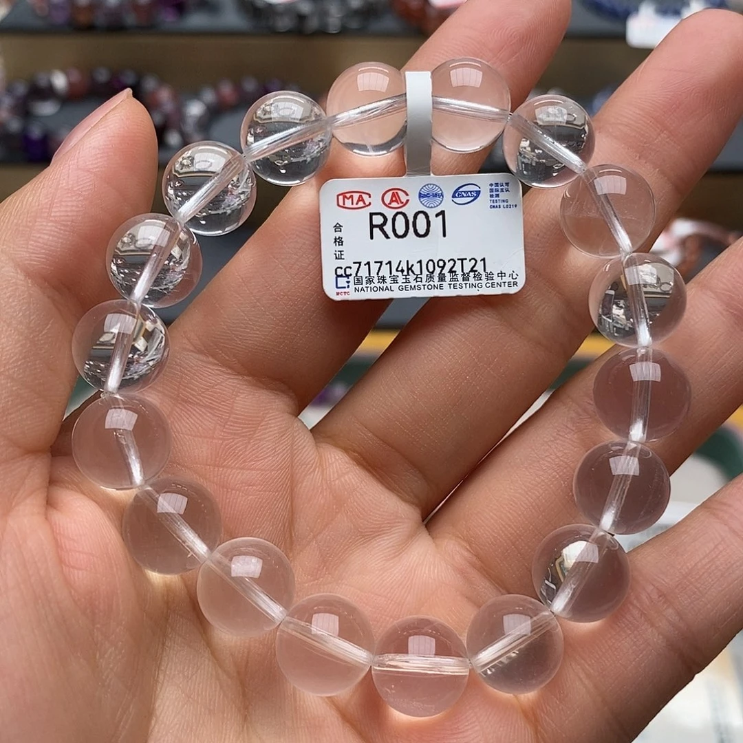 水晶手链未镶嵌R001白水11