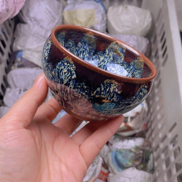 茶盏建窑建盏主人杯