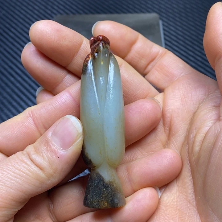 和田玉挂件未镶嵌手****6