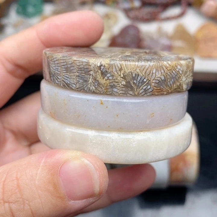 硅化玉手镯未镶嵌