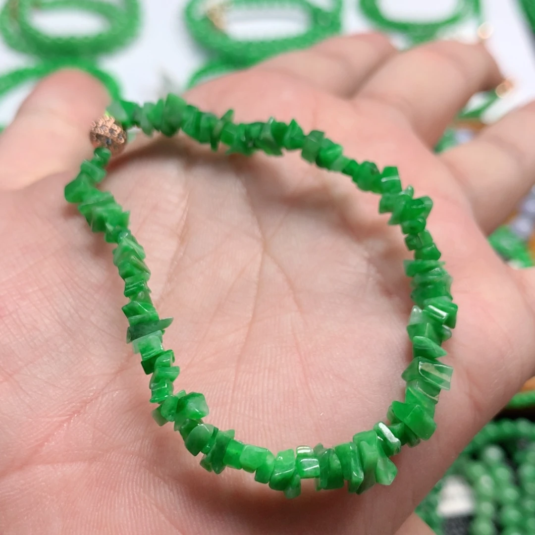 翡翠未镶嵌手链翡翠