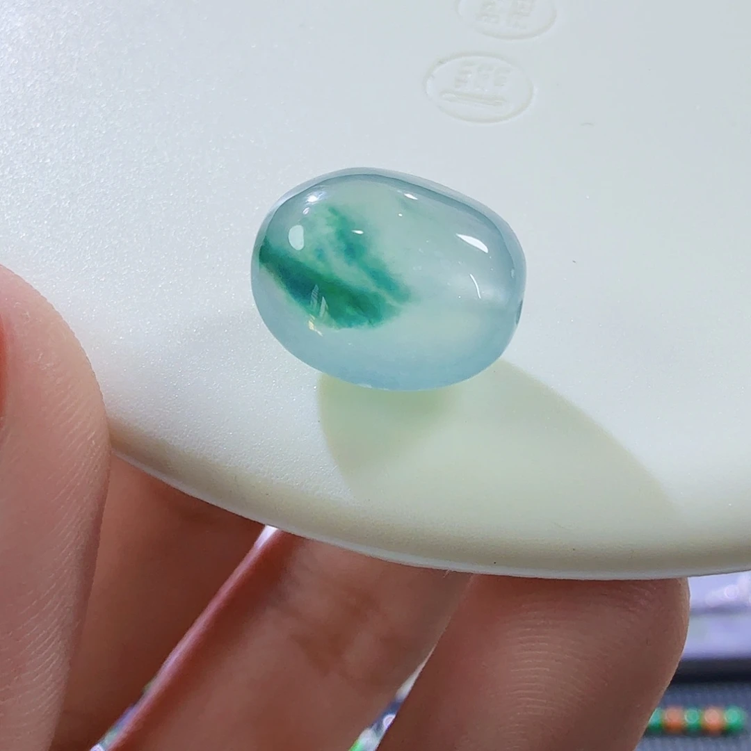 翡翠未镶嵌颈饰胖墩墩二号