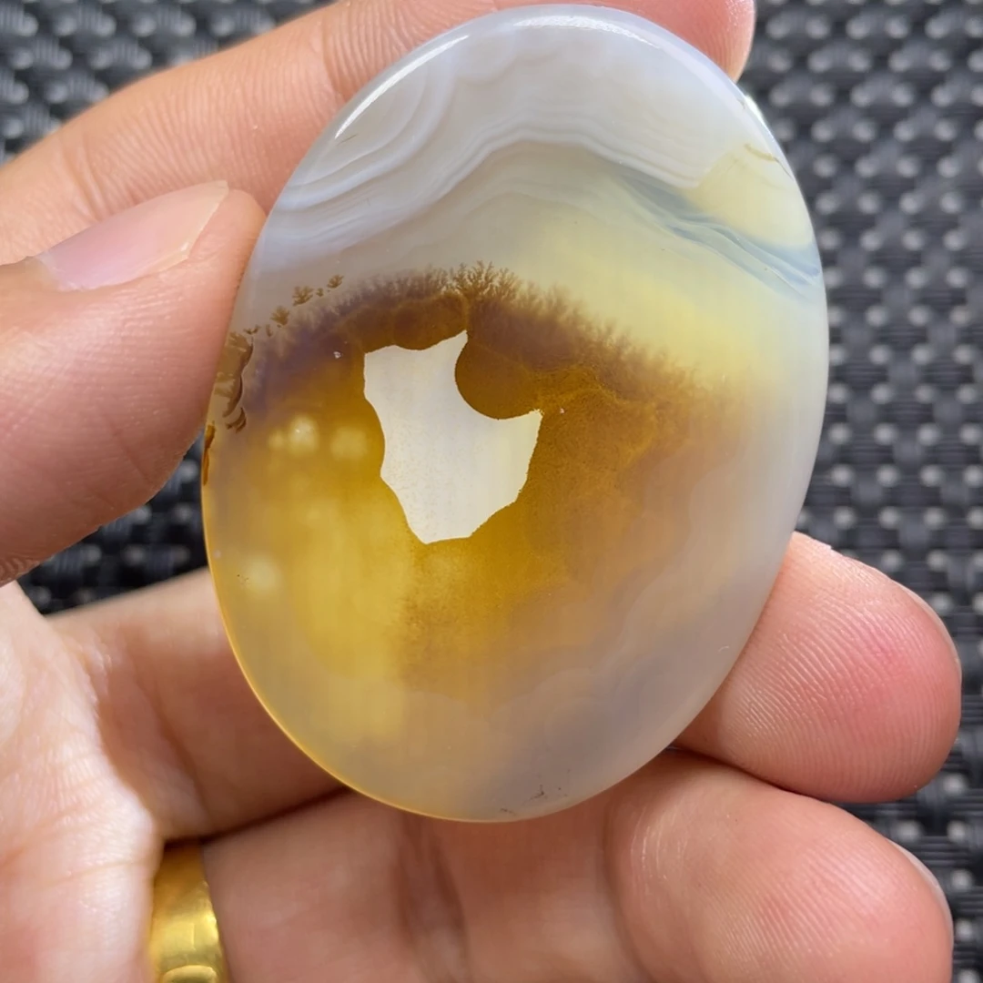 未镶嵌颈饰玛瑙/玉髓夜**煌