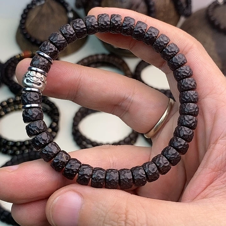 椰蒂手串85无相银吞金兽