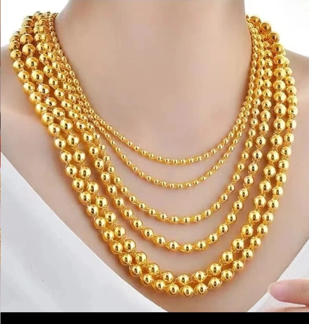 合金项链 2025【圆珠项链】 时尚  经典 潮流  气质  百搭  精美