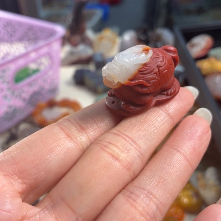 玛瑙/玉髓吊坠(不含链)未镶嵌