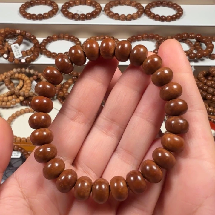 库克手串库克菩提8*11算盘珠少眼线