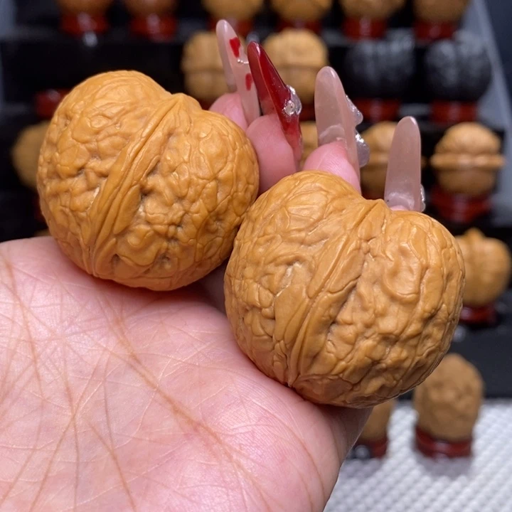 文玩核桃把件东*.寿星元宝19号