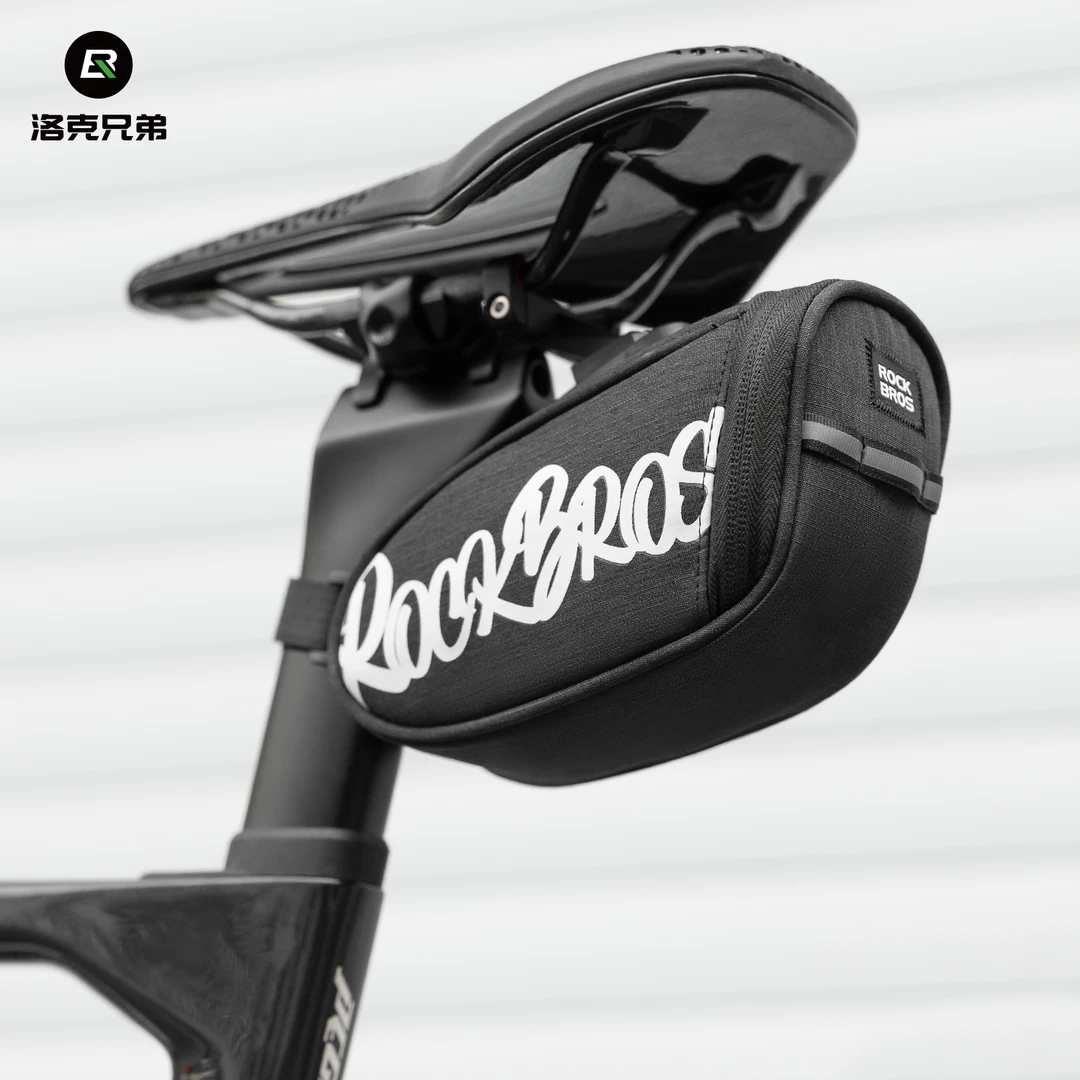 洛克兄弟自行车尾包便携公路山地车折叠车后鞍座包骑行坐垫包配件