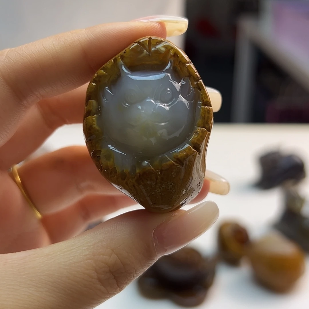玛瑙/玉髓未镶嵌颈饰