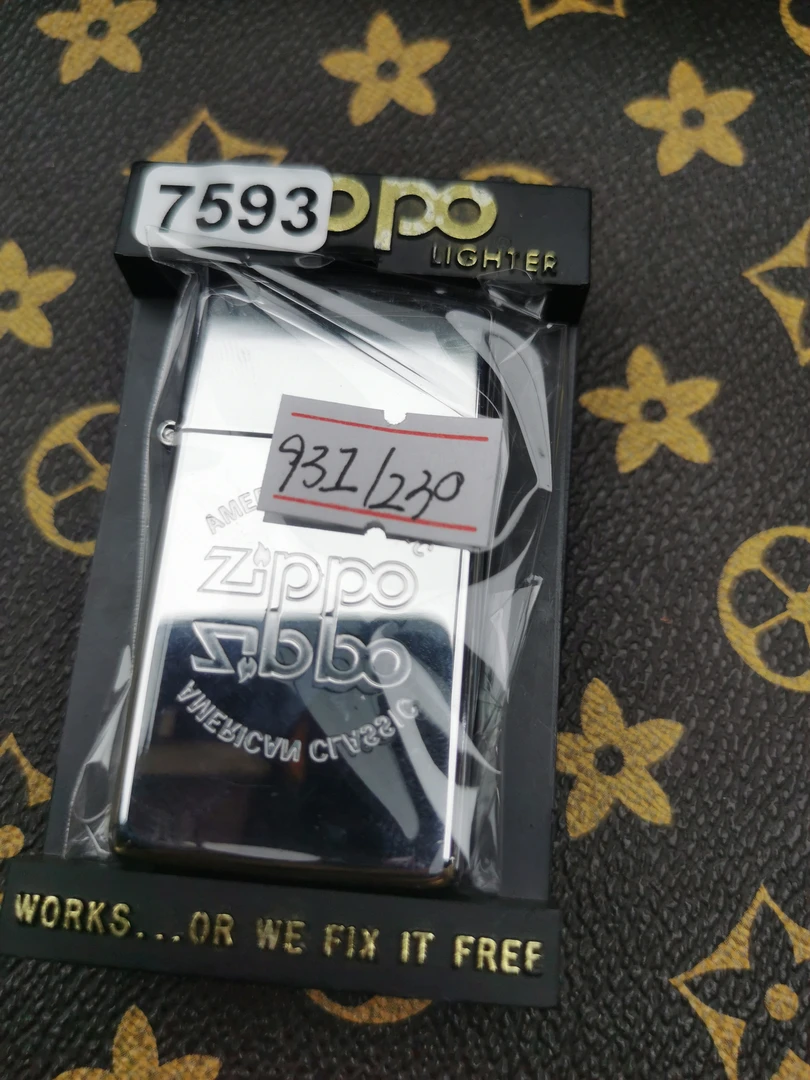 Zippo打火机回血93I镜面倒影Z标纤巧-7593