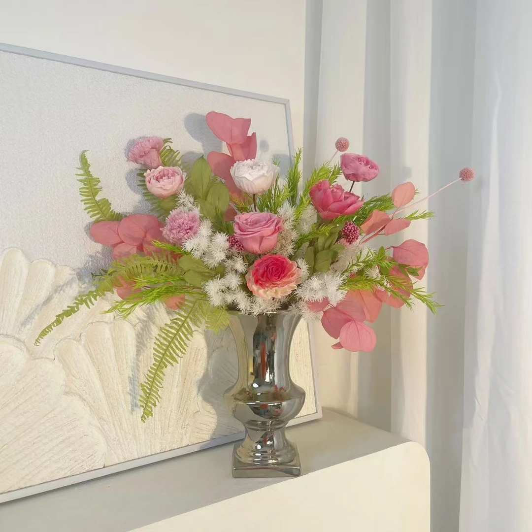 【春日桃桃】百搭餐桌茶几玄关电视柜新房岛台卧室轻奢梦幻摆件