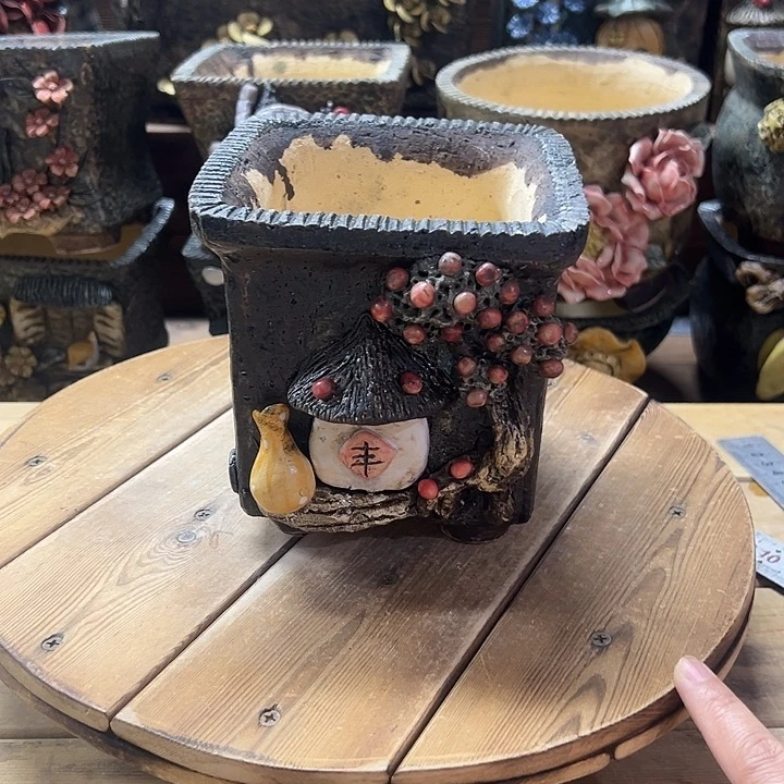 青藤多肉花盆百搭