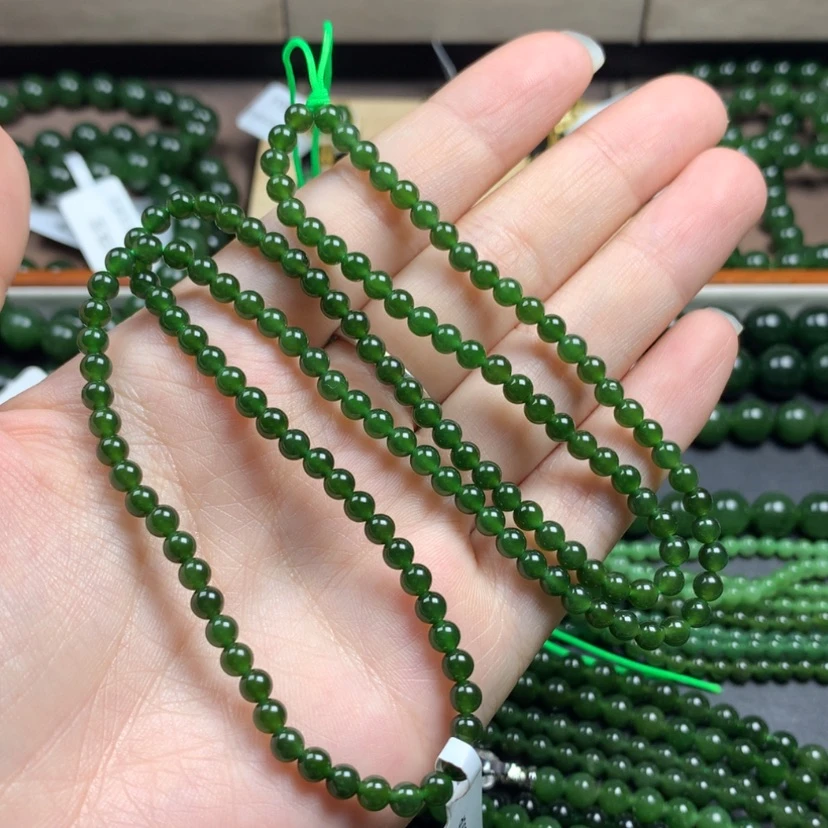 【闪购商品】和田玉（碧玉）颈饰未镶嵌洛**！