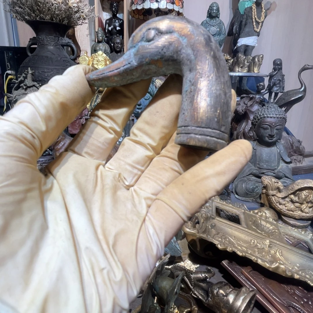 摆件天*大阪回流铜器摆件有划痕