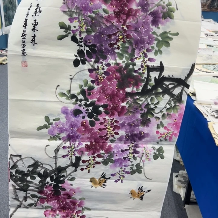 国画宣纸纯手绘字画