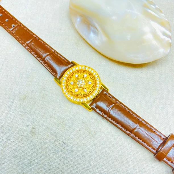 皮质手链N0909花罗盘表带手链多样性发货49783