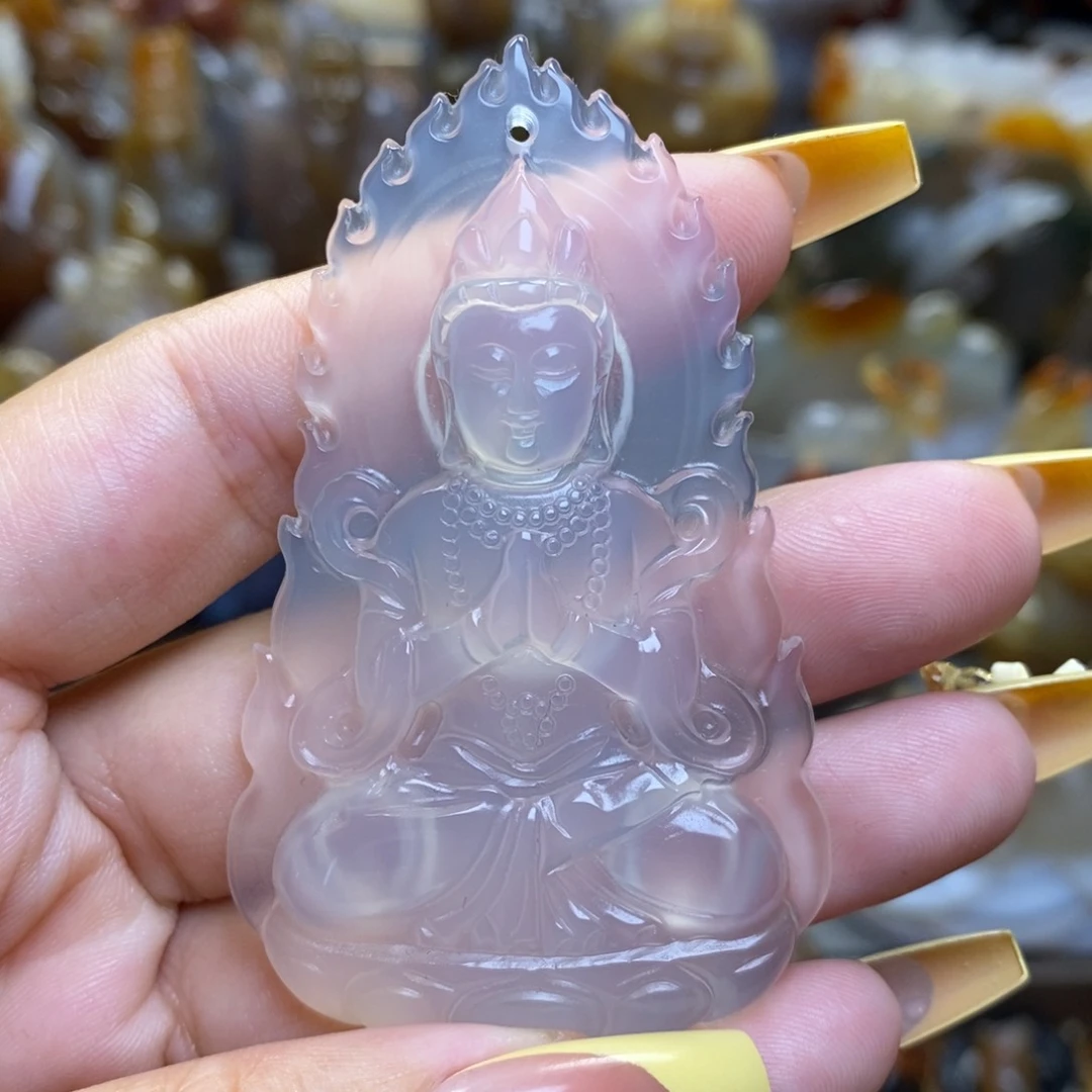 玛瑙/玉髓挂件未镶嵌