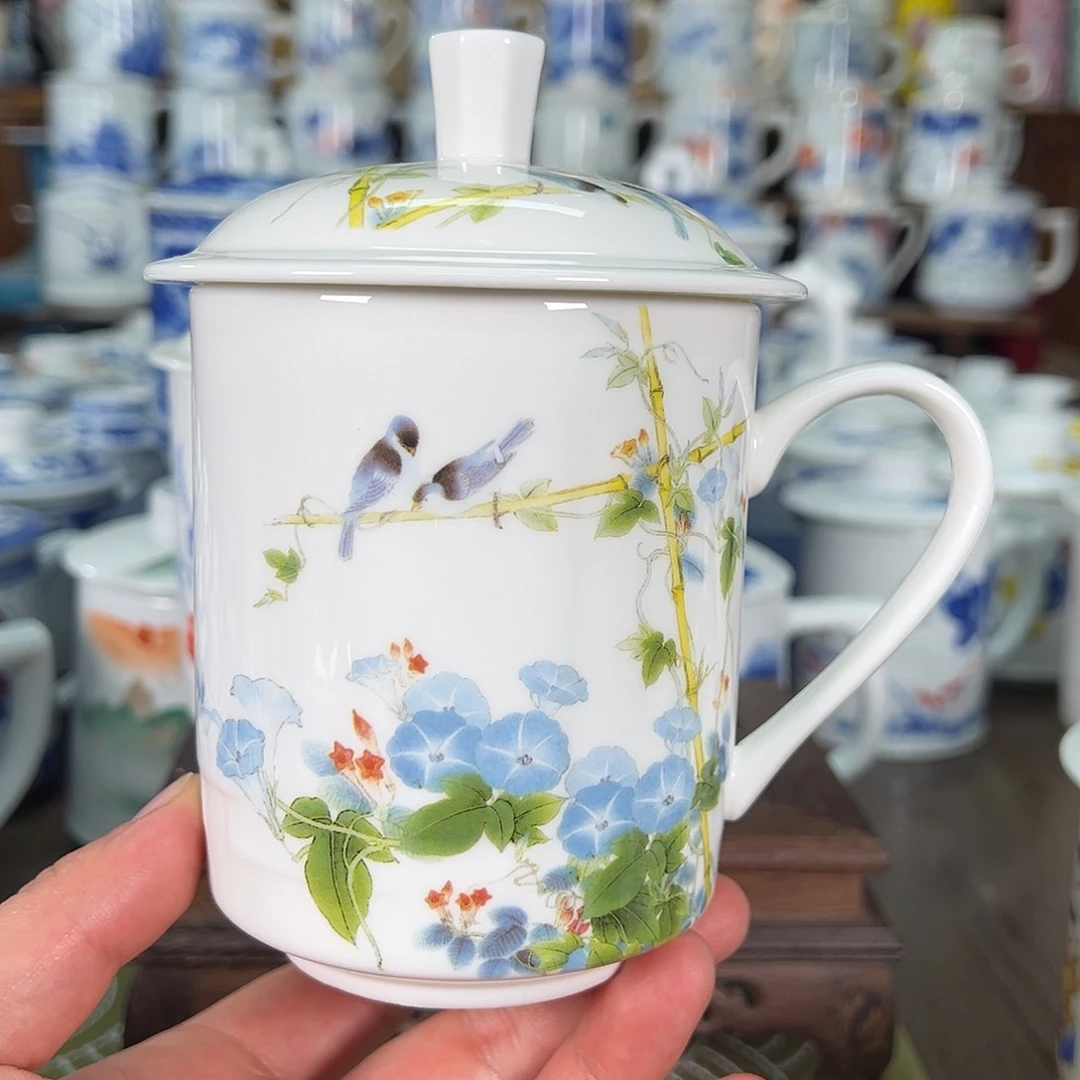 景德镇陶瓷高温办公杯