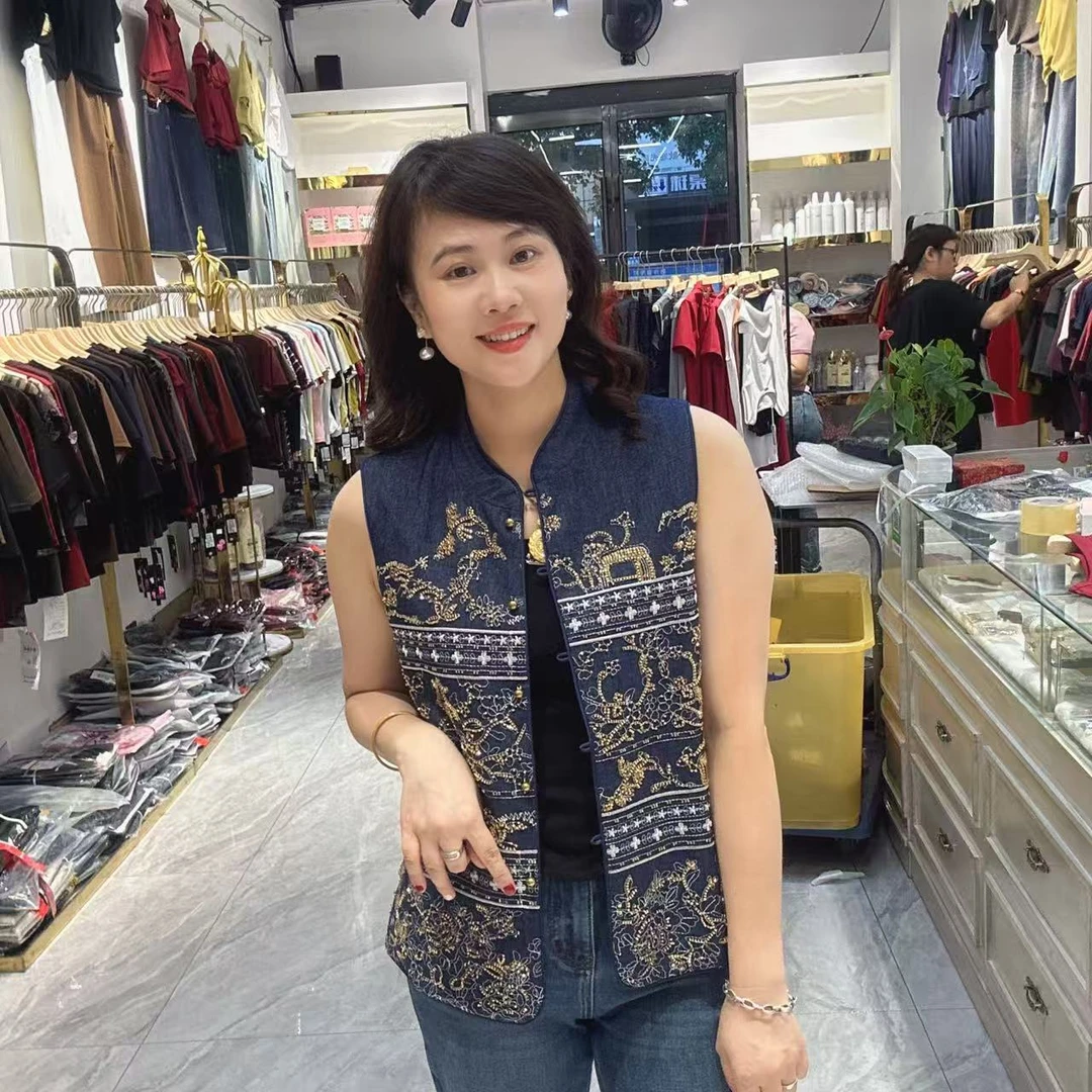 1-25107牛仔马甲59长