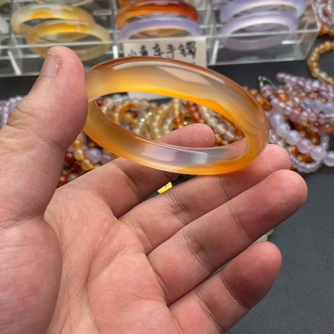 玛瑙/玉髓手镯未镶嵌?**?
