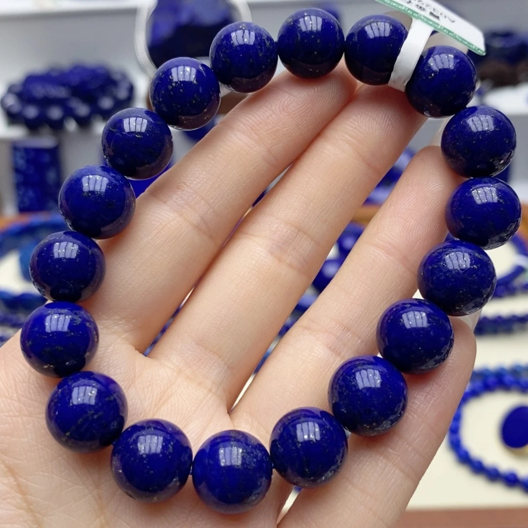 青金石未镶嵌手链11➕