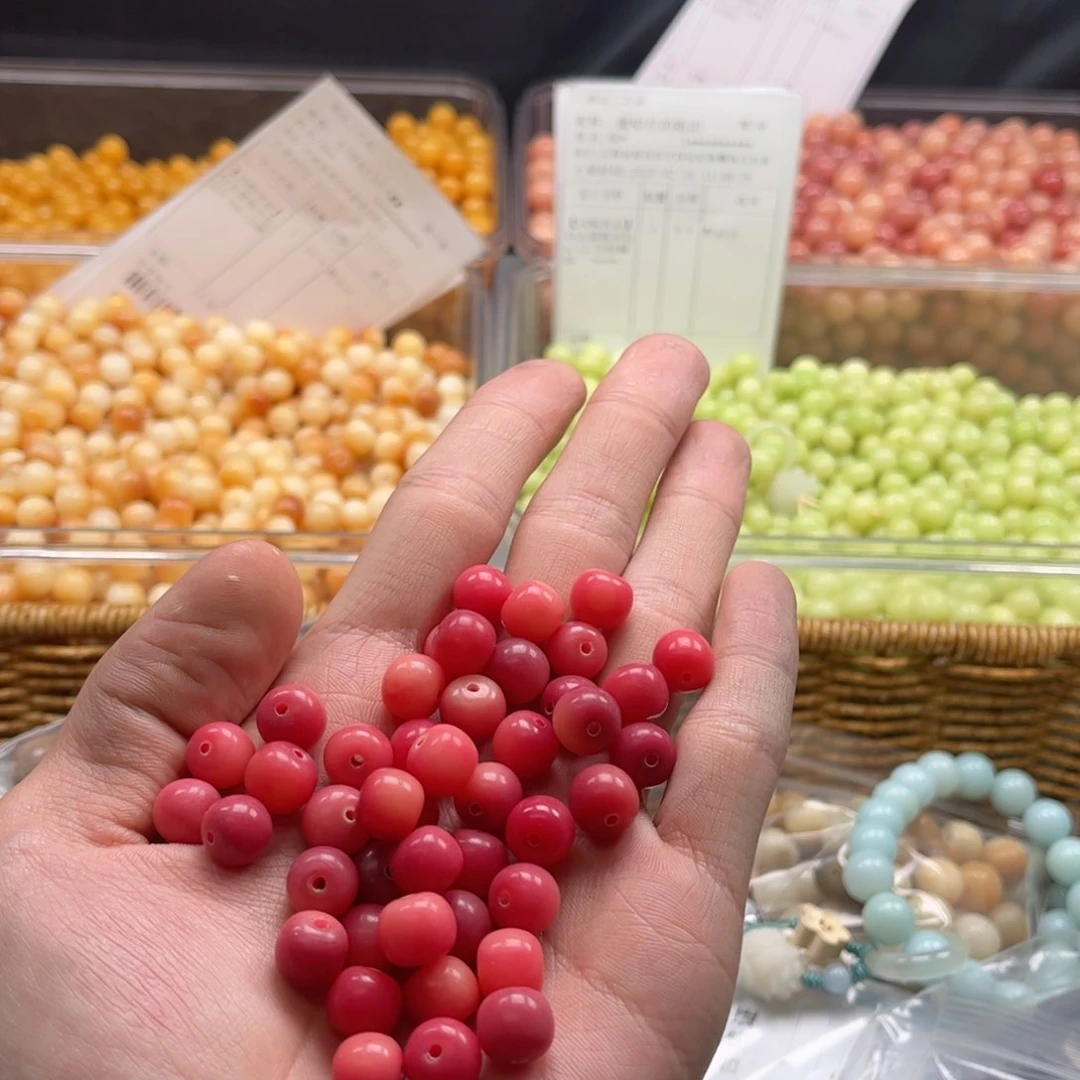 【闪购商品】白玉菩提吊坠z10-11/100+50颗微瑕大小