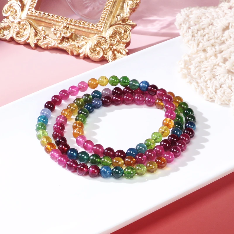 【晶锐珠宝推荐】色标荧光碧玺多圈（多样性发其一）