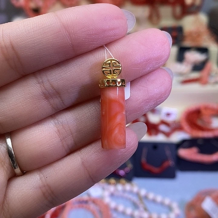 A***A锆石非金属合金吊坠