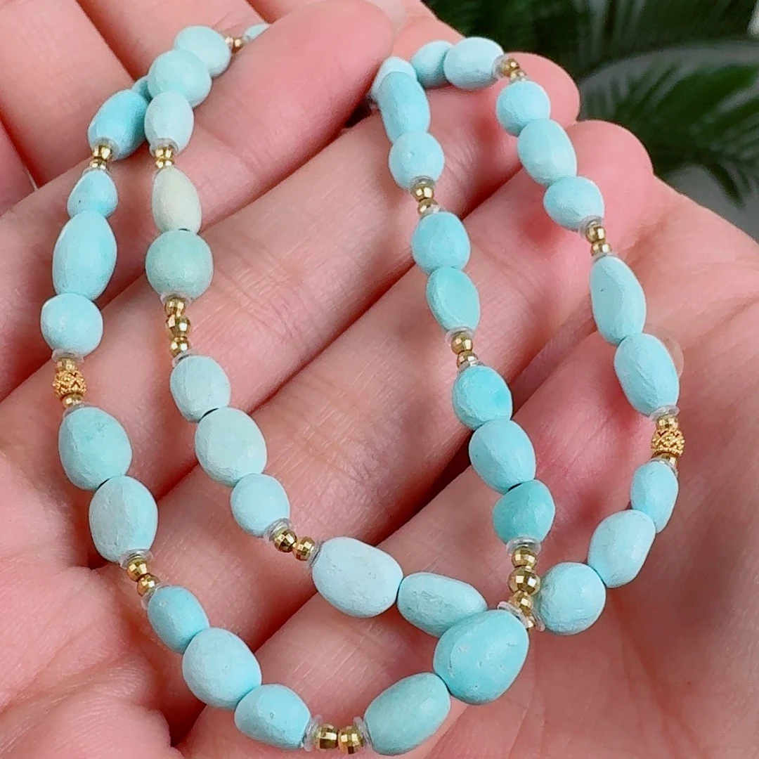 未镶嵌绿松石珠宝奇石