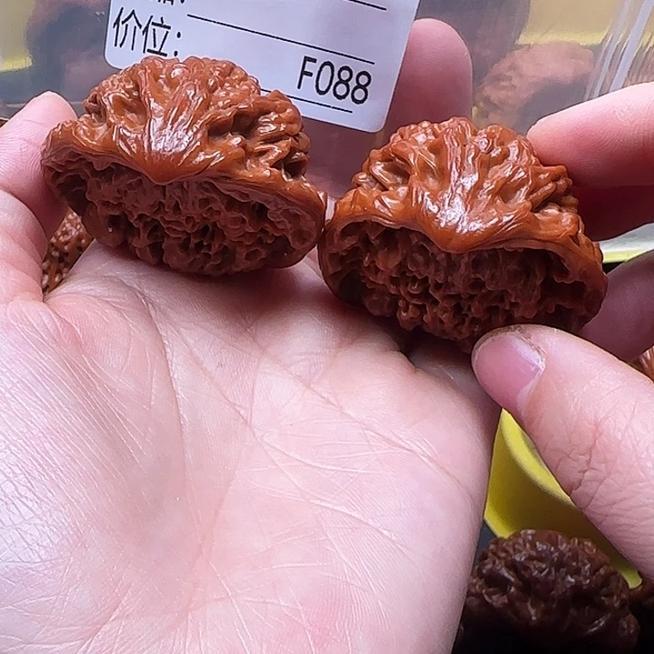 ****桃吊坠文玩核桃蛇王蛇王45