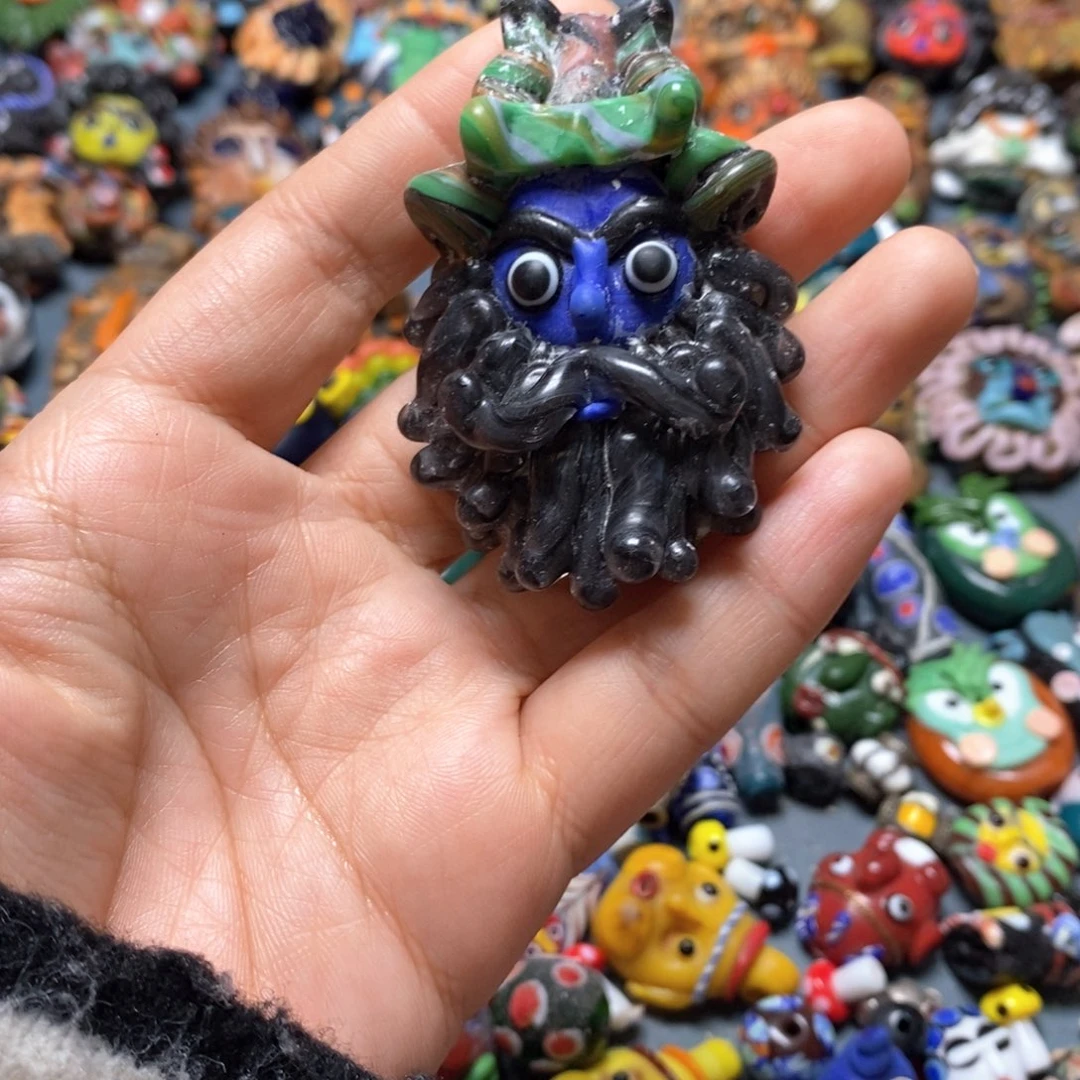 琉璃颈饰印度尼西亚海盗