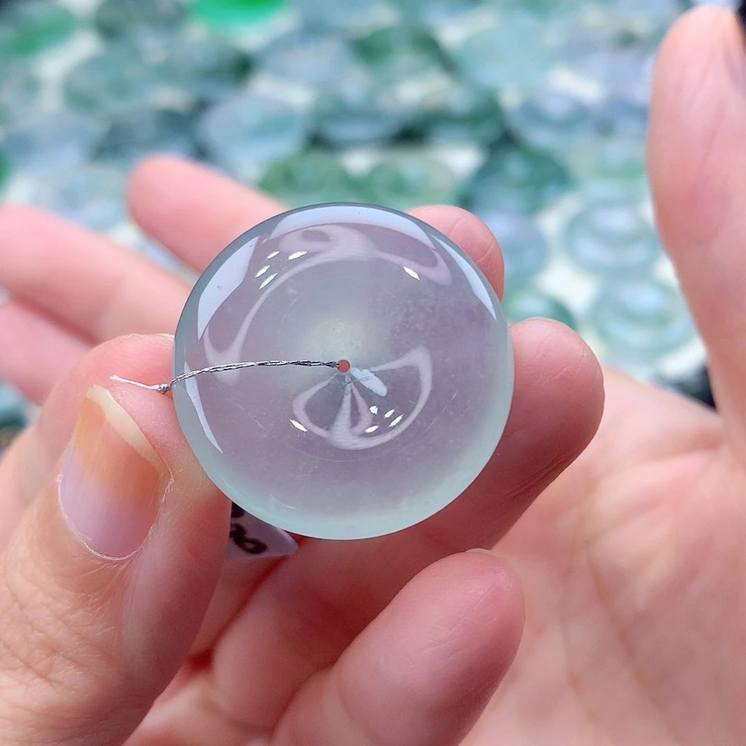 颈饰未镶嵌翡翠编号73-尺寸25/6