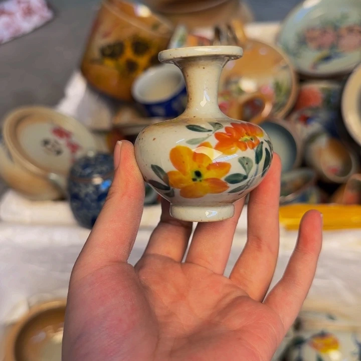 瓷片景德镇陶瓷手工手绘