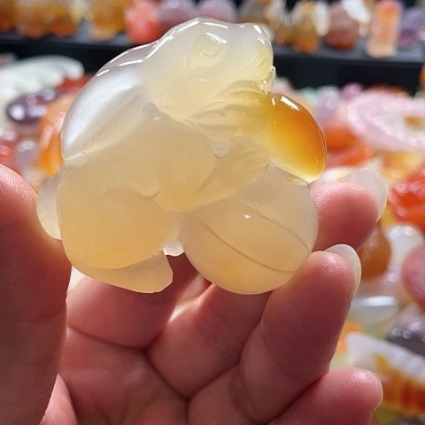 未镶嵌颈饰玛瑙/玉髓秋****浅