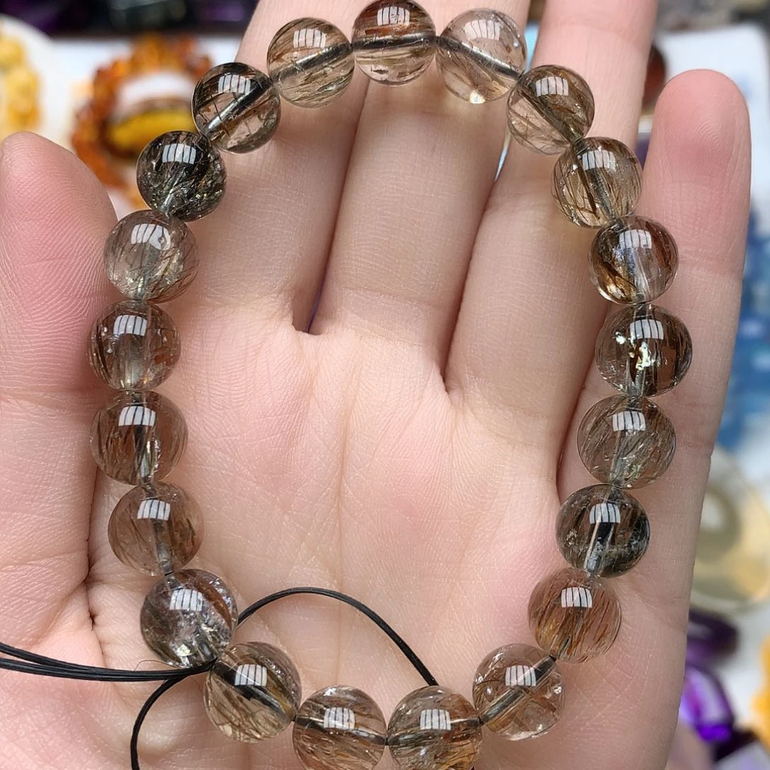 未镶嵌水晶珠宝半成品9+黑金超