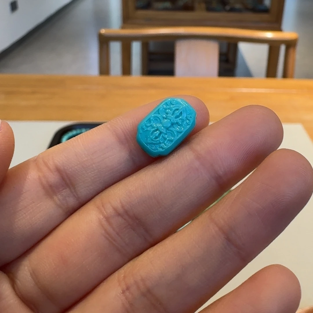 绿松石未镶嵌天然原矿绿松石配饰