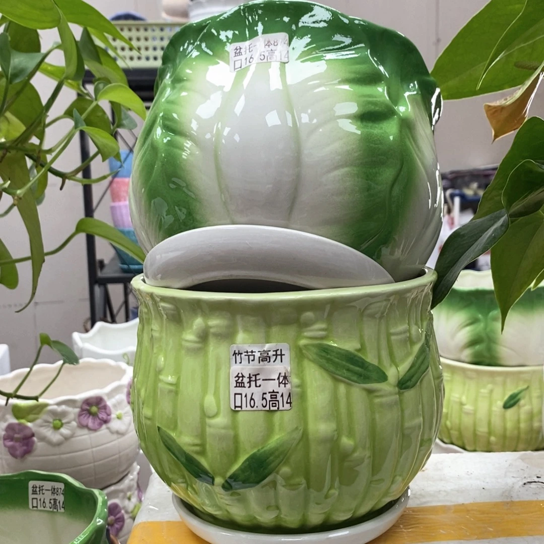 @夏西陶瓷花盆@@5834869