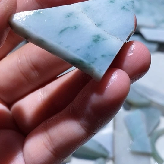 翡翠散珠边角料13