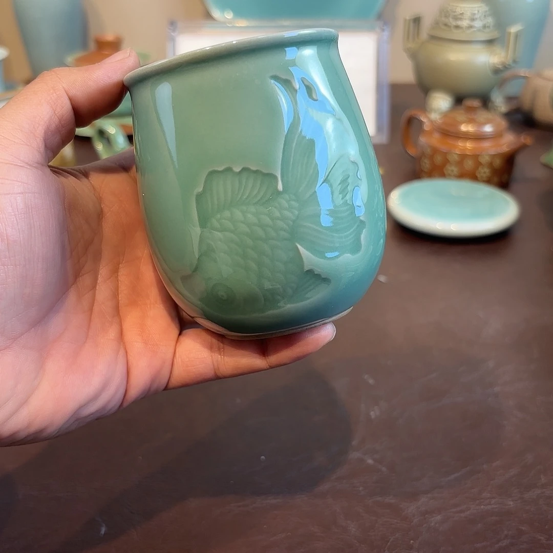 瓷片龙泉青瓷福利青瓷