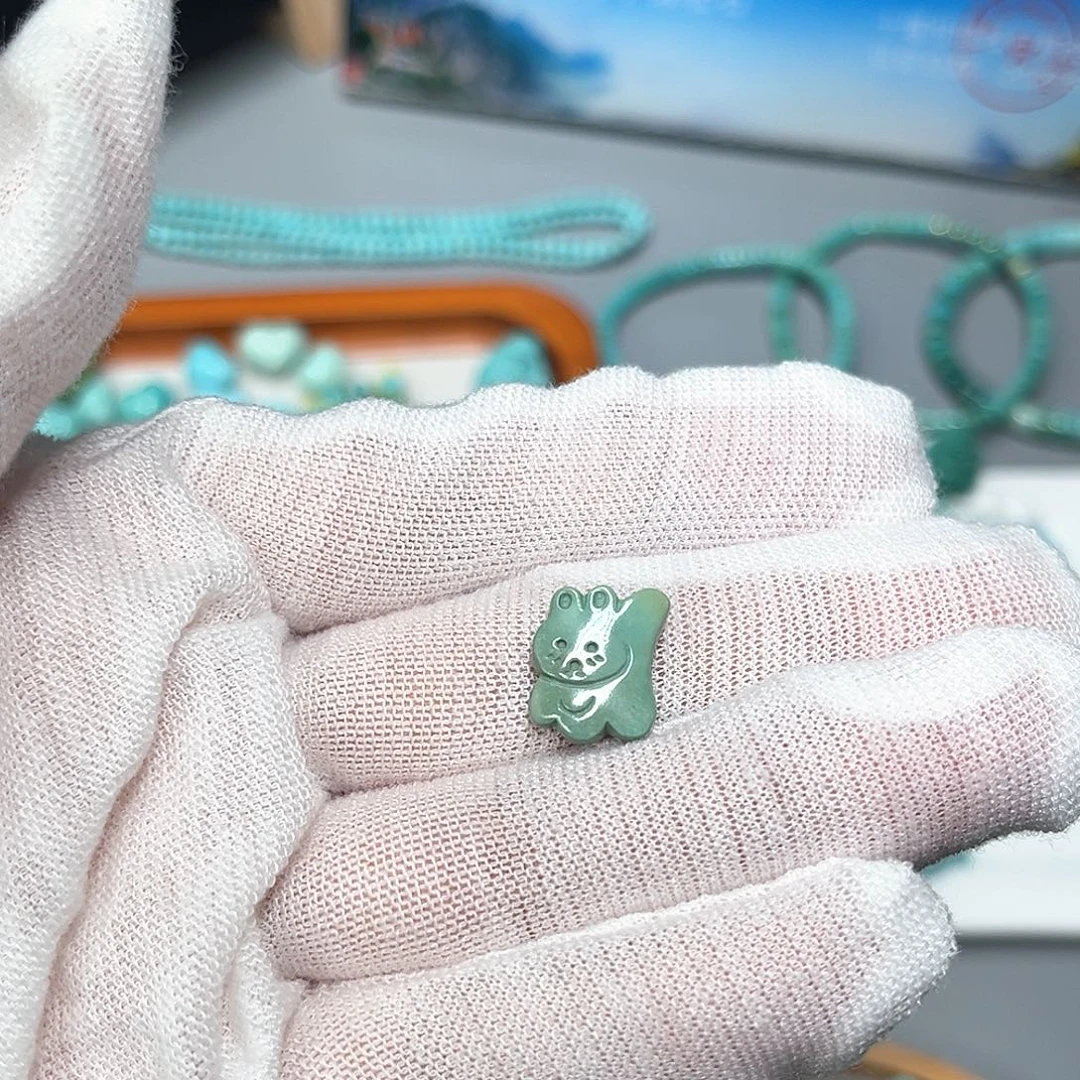 绿松石未镶嵌珠宝半成品