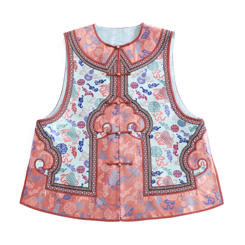 「八宝葫芦」乐锦坊复古中国风手工原创设计感百搭国潮女装汉服马甲