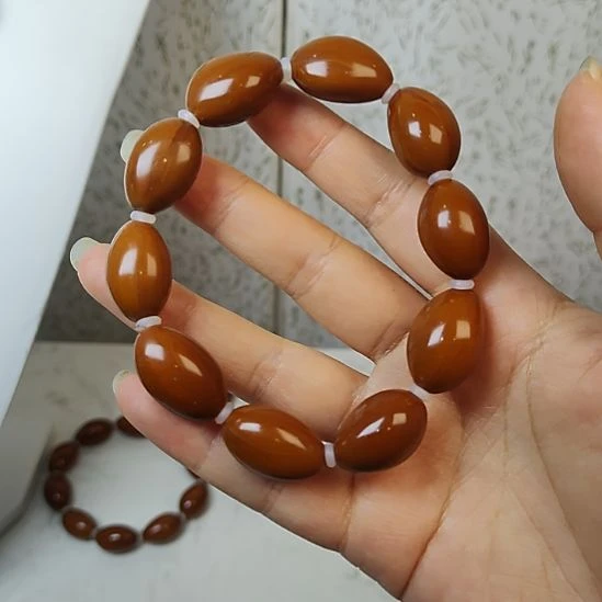 吊坠橄榄核14+尺寸光珠手串