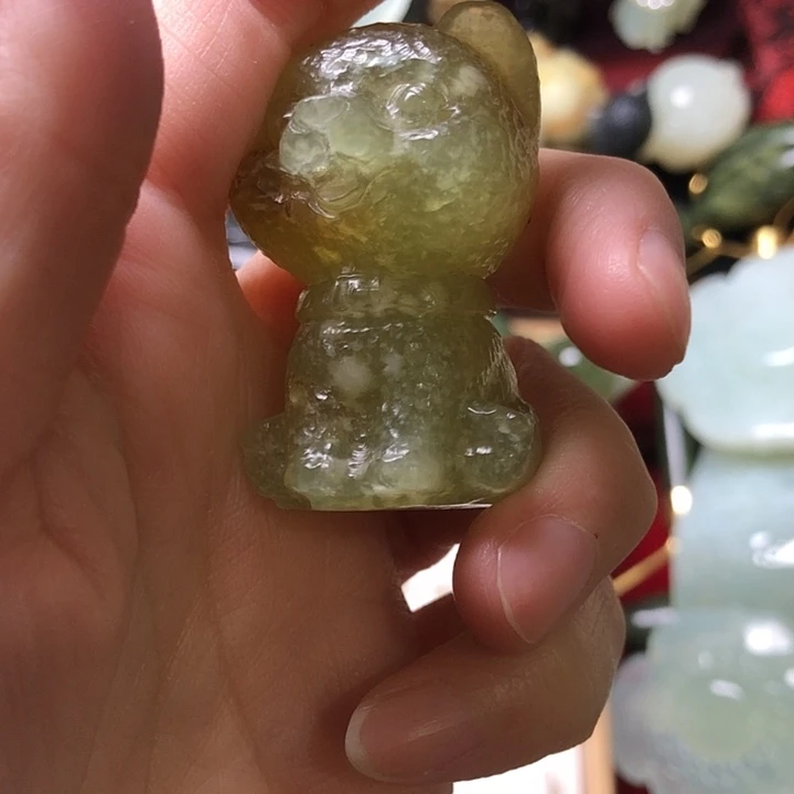 未镶嵌蛇纹石玉颈饰