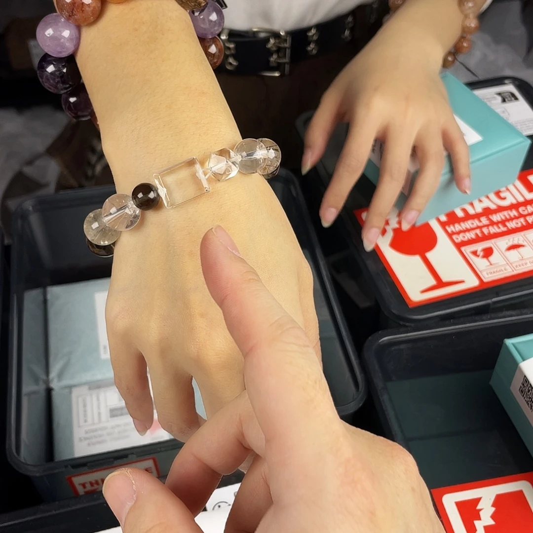 笔搁紫晶银S925镶嵌